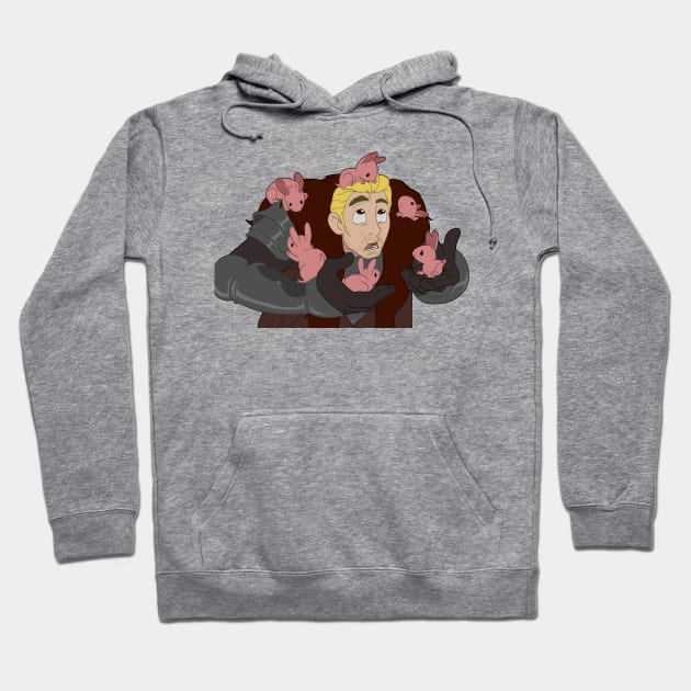 Beauty and the Nugs Hoodie by Gaddes